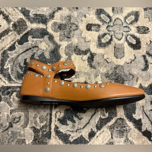 New Free People Mystic Mary Jane Flats - Picture 6 of 11